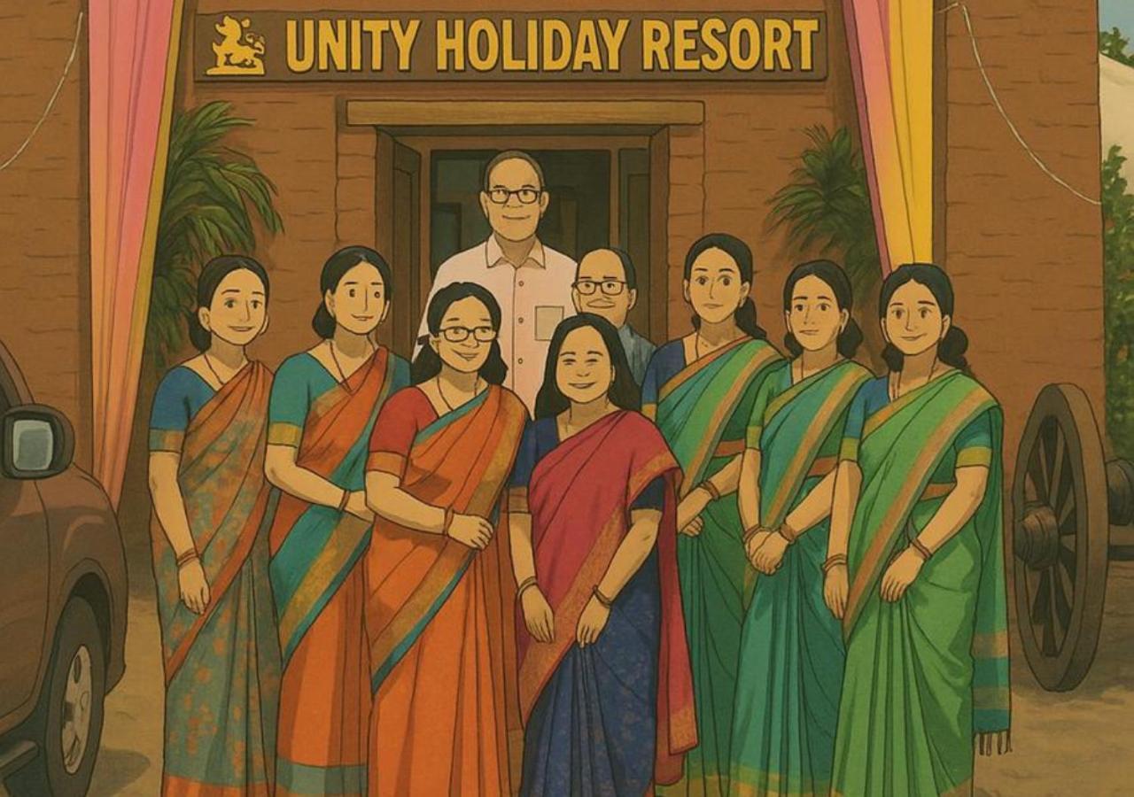 Unity Holiday Resort, Statue Of Unity Kevadia Exteriér fotografie